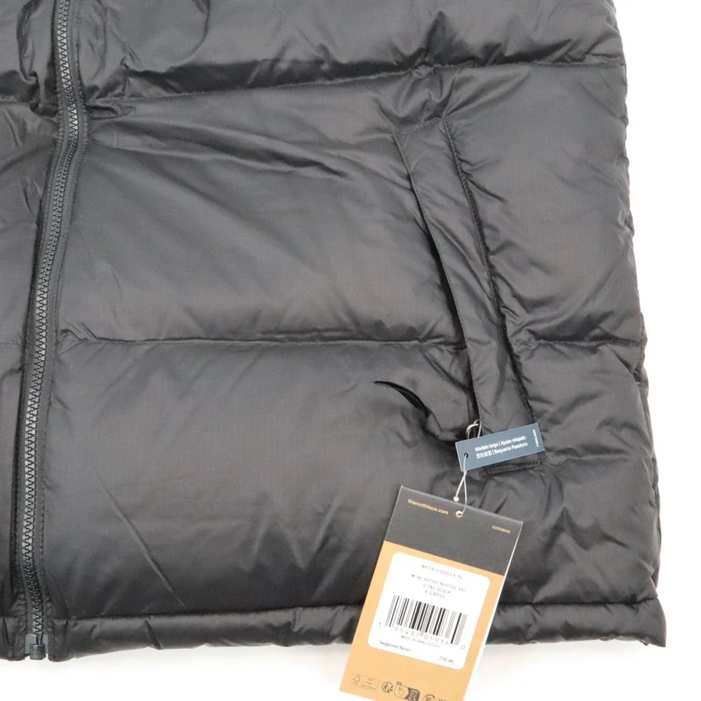 The‎ North Face 1996 Retro Nuptse Vest Mens XL Black 700-Fill Puffer NF0A3JQQ